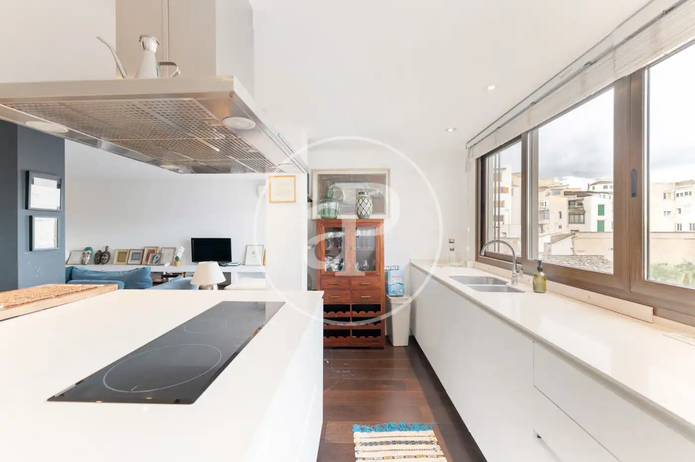 Cocina de Ático de alquiler en  Palma de Mallorca con Aire acondicionado, Calefacción y Terraza