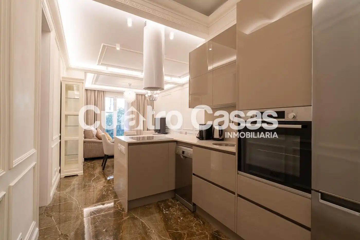 Cocina de Piso en venta en Barcelona con Aire acondicionado, Amueblado y Balcón