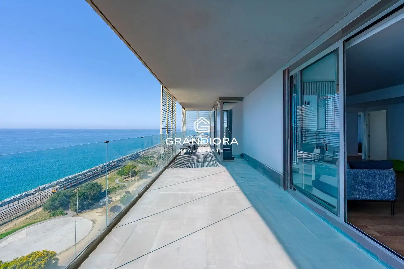 Terrace of Attic for sale in Mataró  with Air Conditioner, Terrace and Swimming Pool