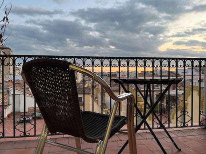 Terrace of Study for sale in Girona Capital  with Air Conditioner, Heating and Balcony