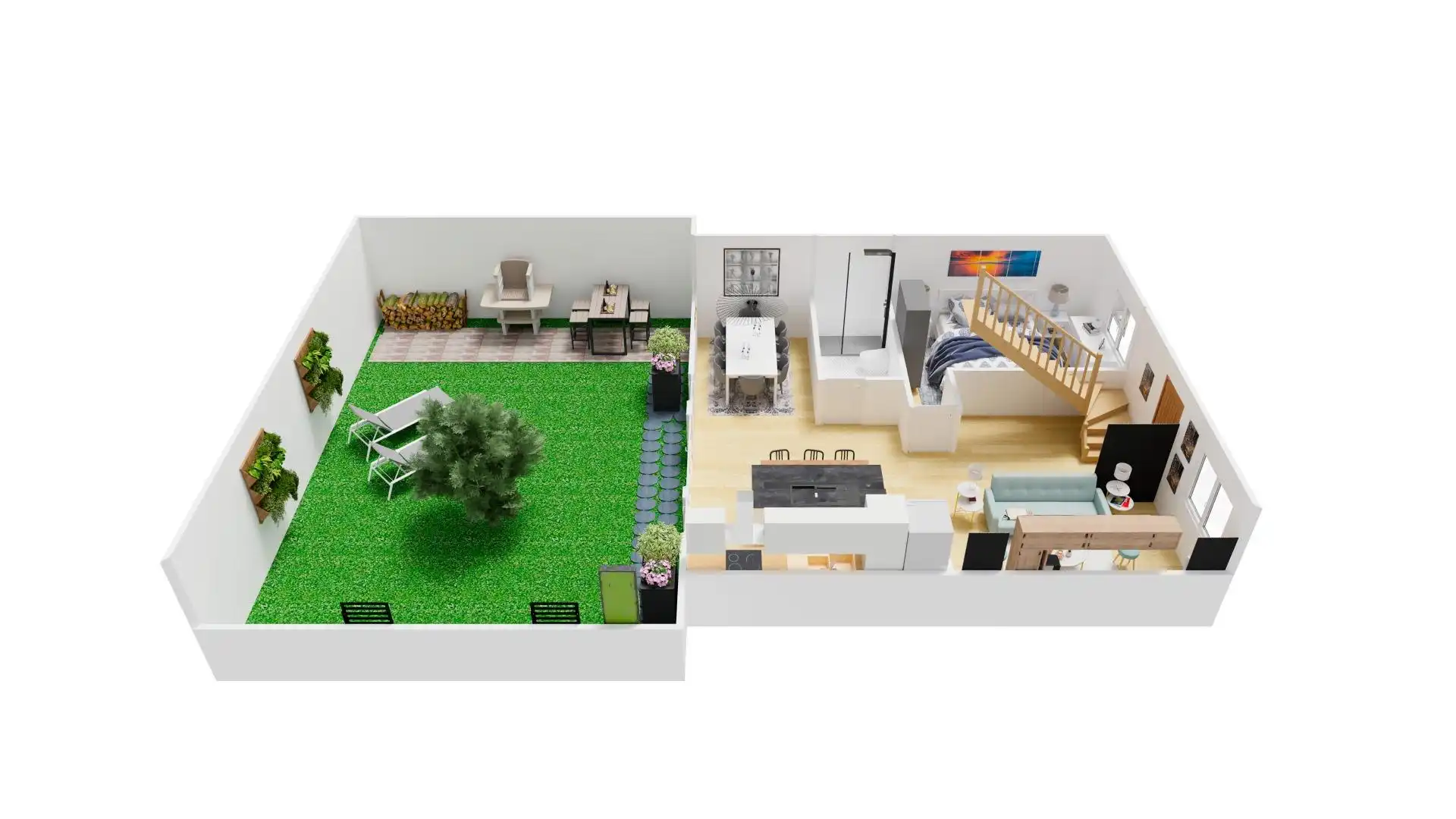 Jardín de Casa o chalet en venta en Figueruelas con Aire acondicionado, Calefacción y Jardín privado