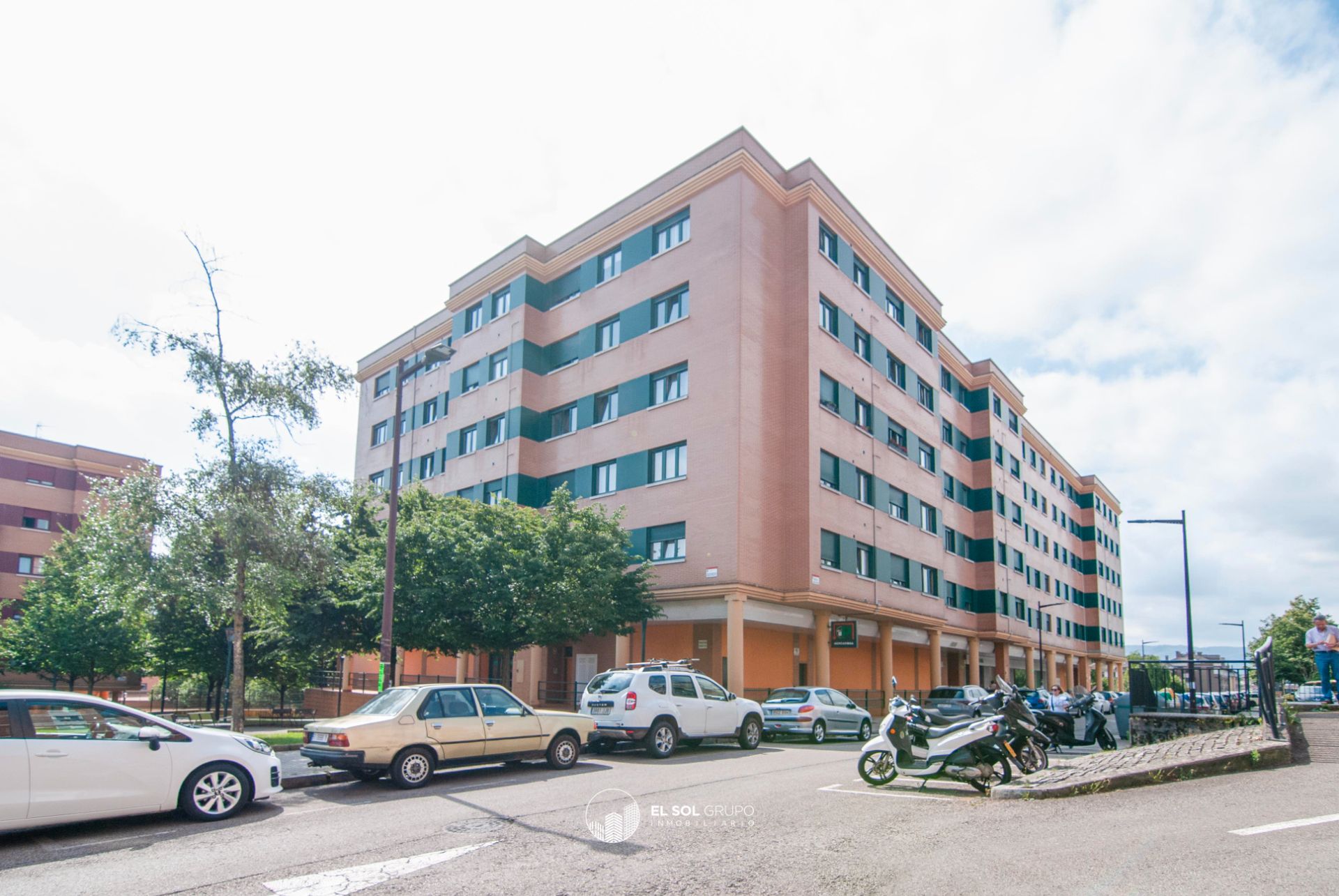 Exterior view of Flat for sale in Gijón   with Heating, Parquet flooring and Storage room