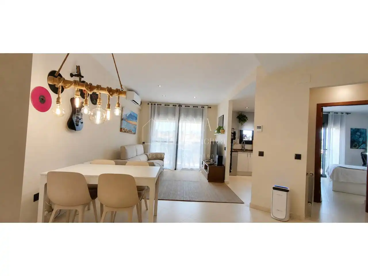 Sala d'estar de Pis en venda en Centelles amb Aire condicionat, Calefacció i Terrassa