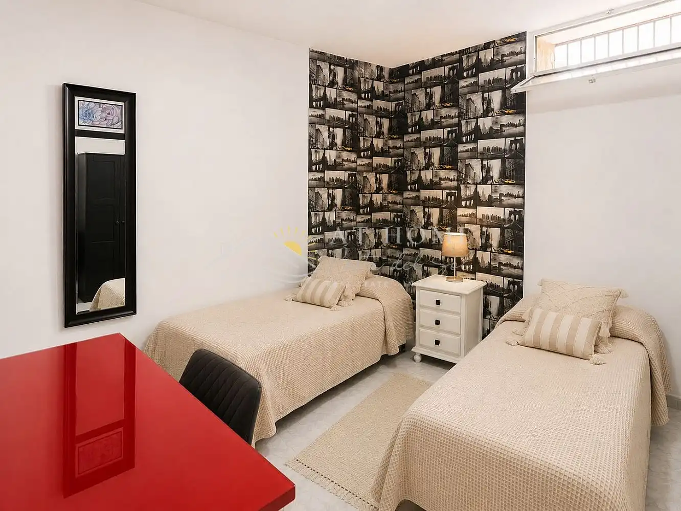 Dormitori de Casa o xalet de lloguer en Nerja amb Terrassa, Piscina i Forn