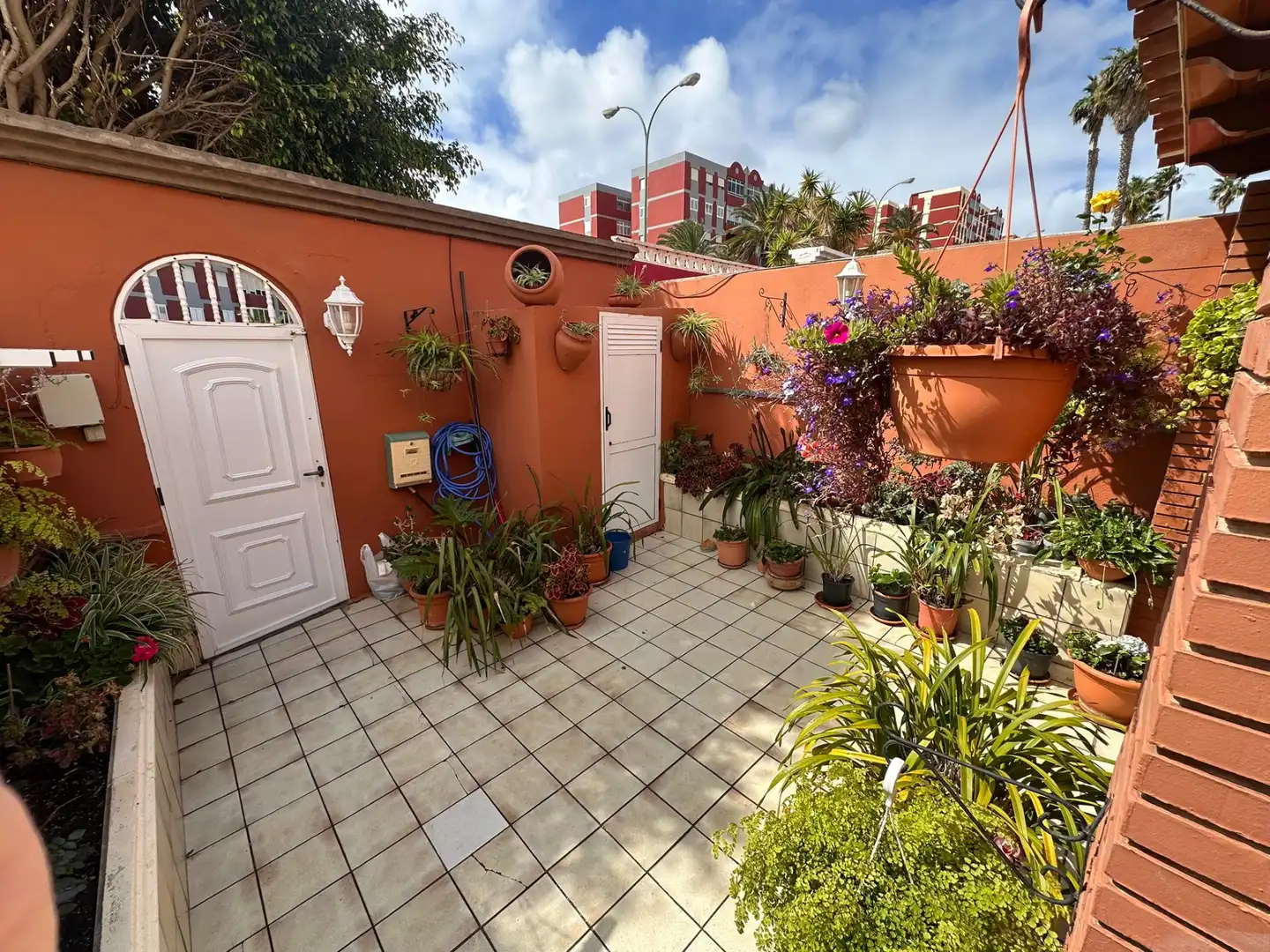 Terraza de Casa adosada en venta en Las Palmas de Gran Canaria con Aire acondicionado, Jardín privado y Terraza