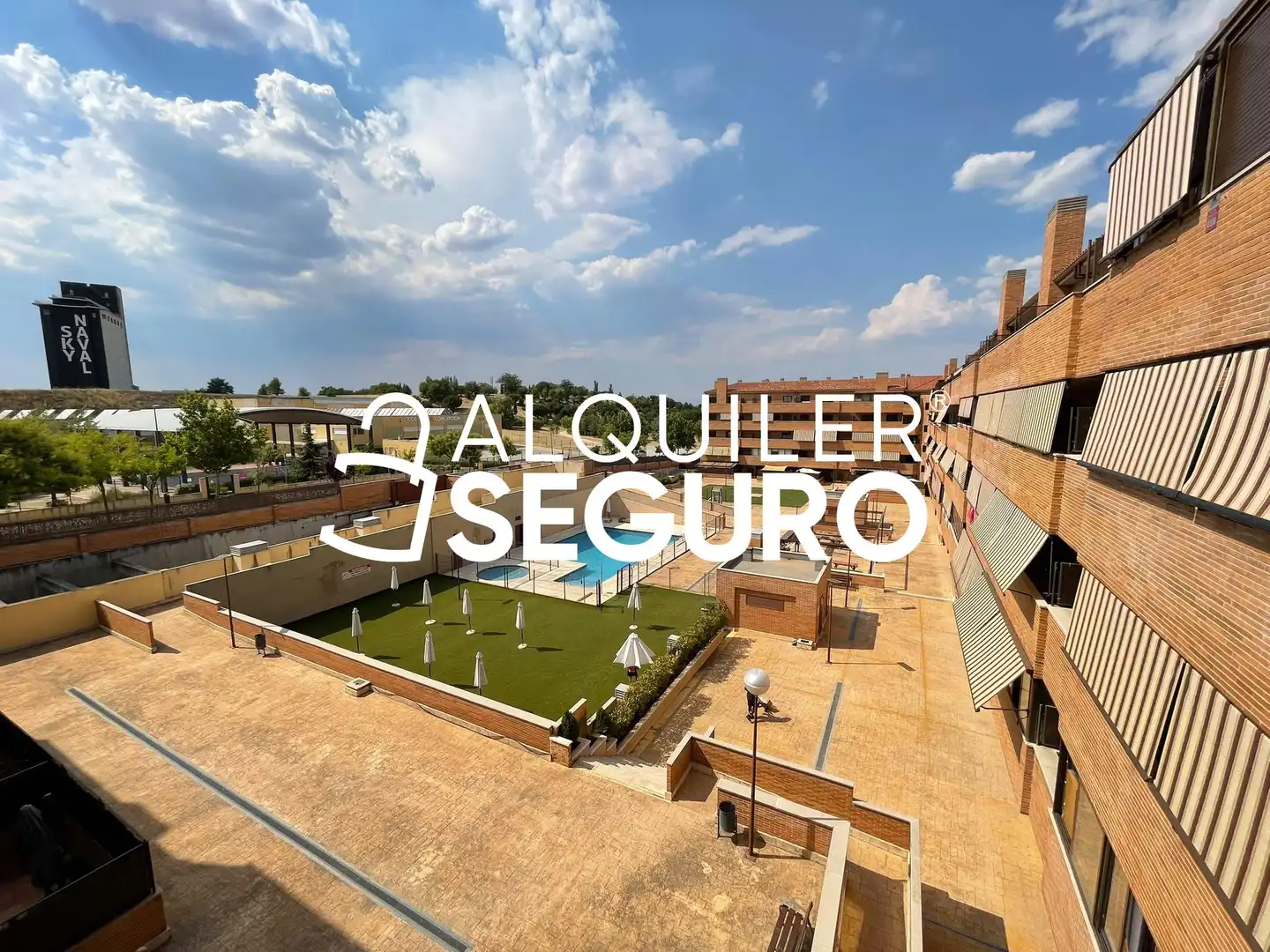 Vista exterior de Pis de lloguer en Navalcarnero amb Calefacció, Terrassa i Traster