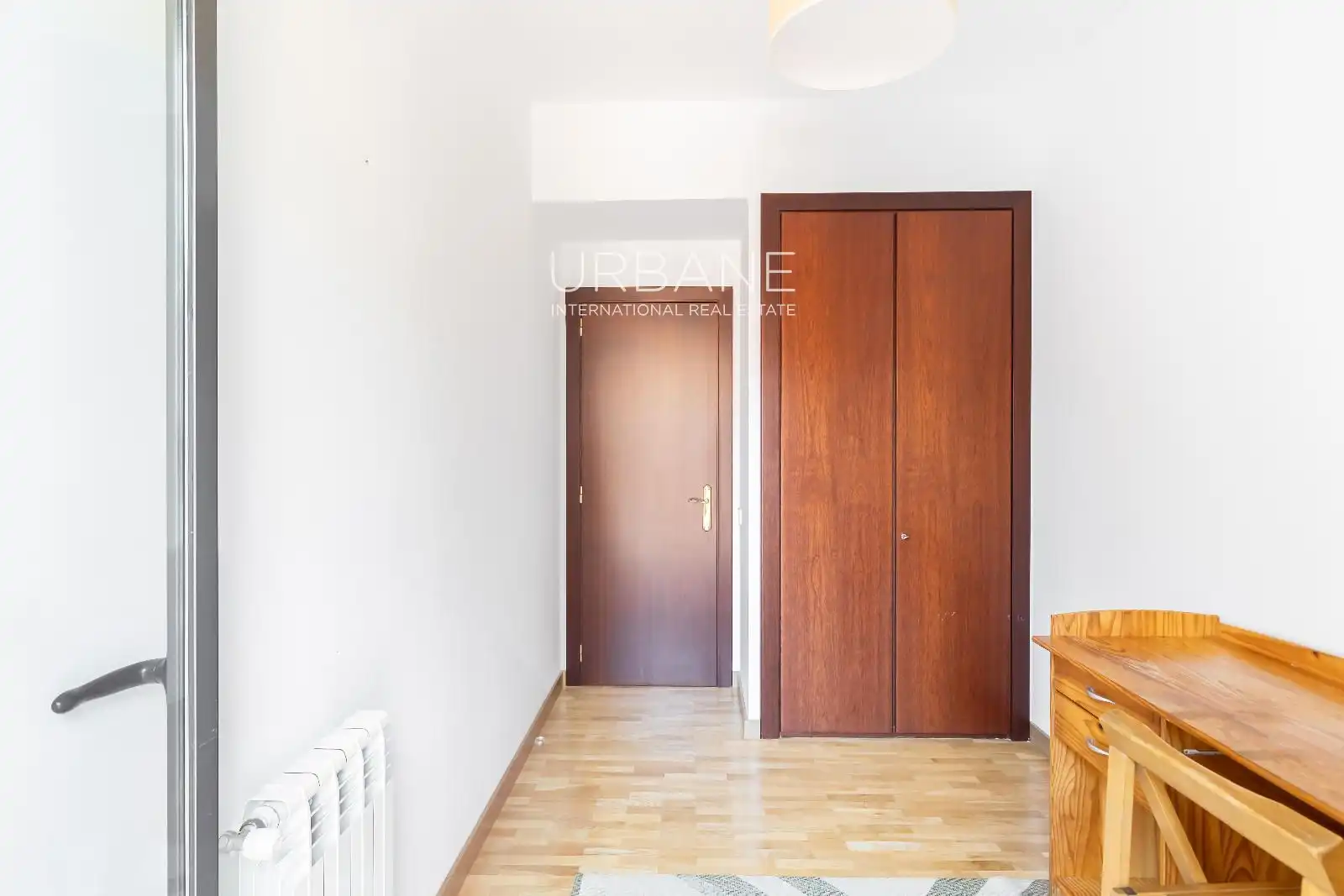 Bedroom of Flat for rent in Barcelona  with Air Conditioner, Terrace and Furnished