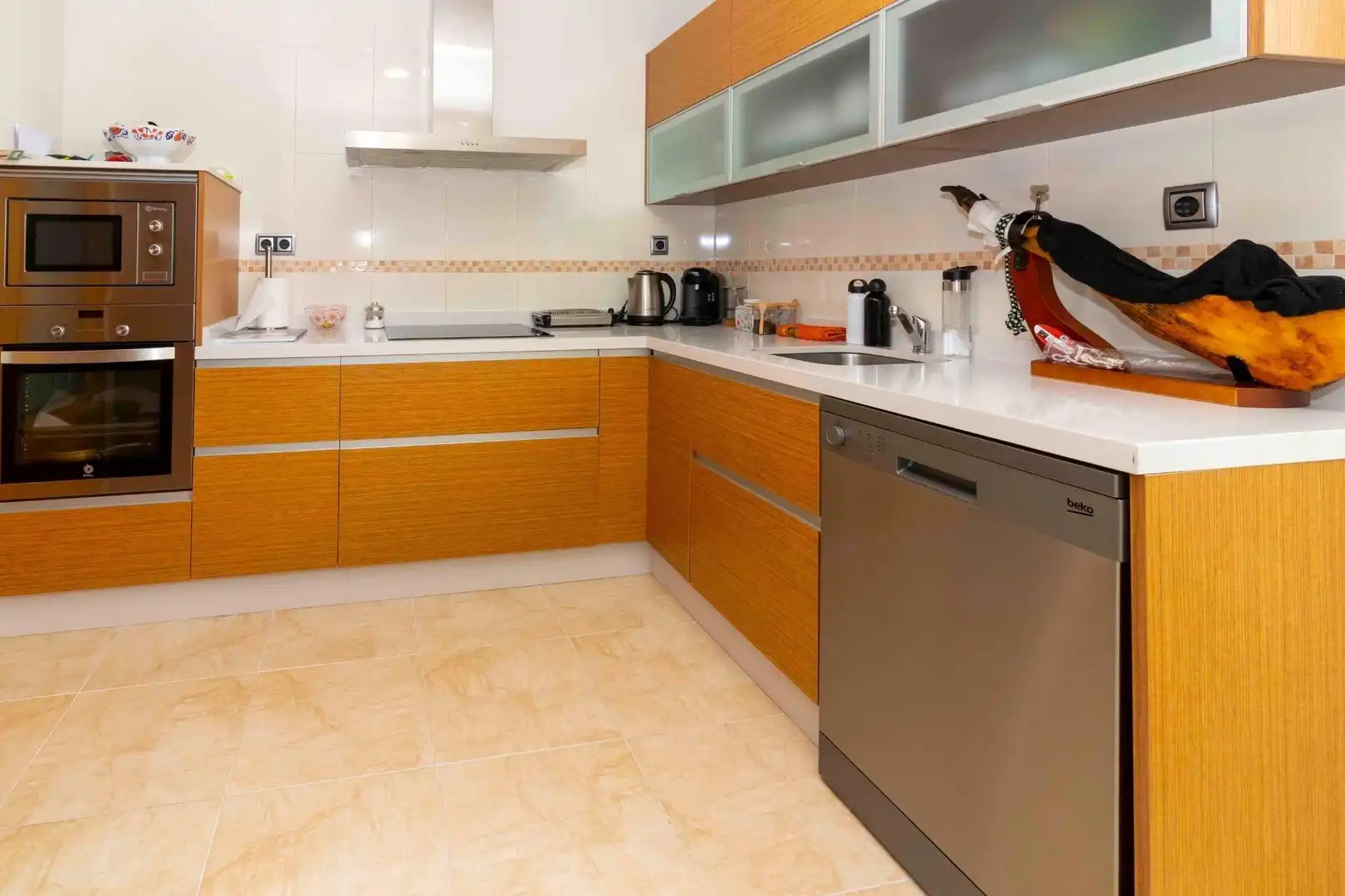 Cocina de Piso en venta en Badajoz con Calefacción, Parquet y Trastero