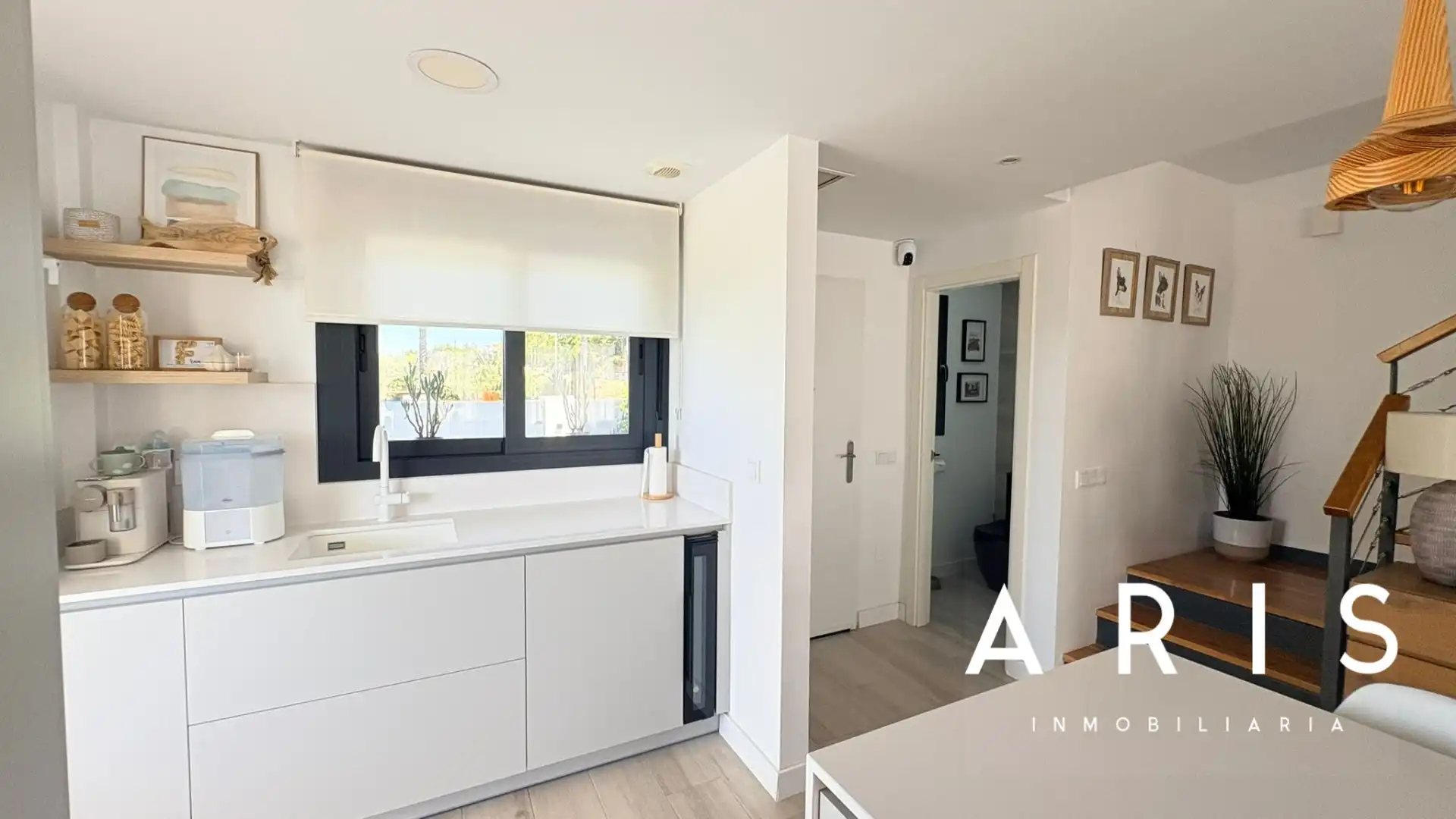Cocina de Casa adosada en venta en Alhaurín de la Torre con Aire acondicionado, Jardín privado y Parquet