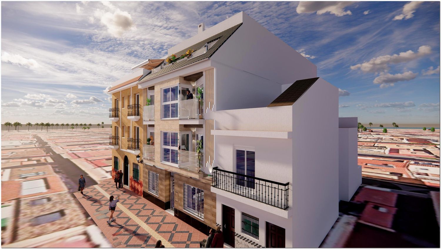 Vista exterior de Pis en venda en Fuengirola