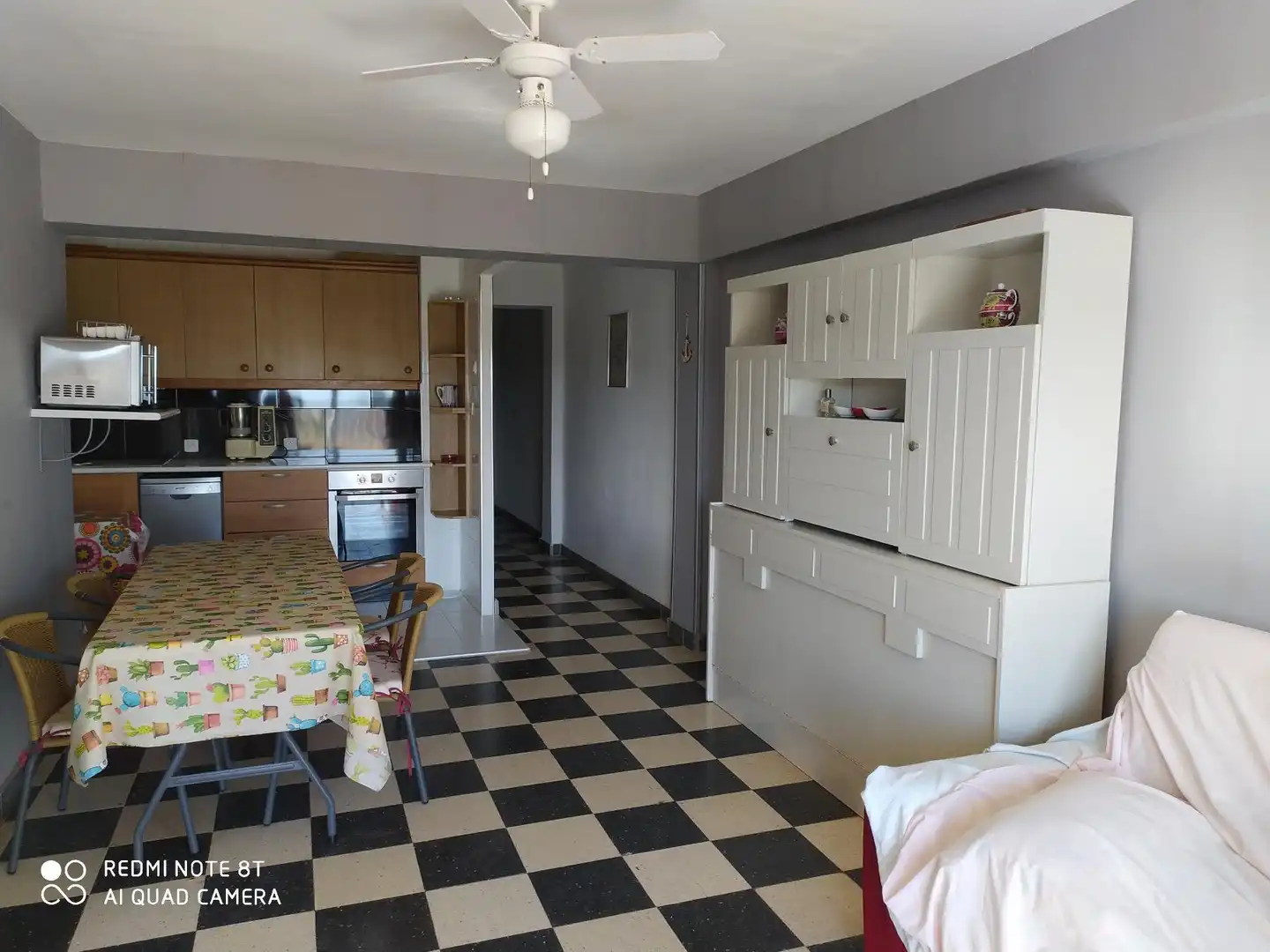 Cocina de Apartamento de alquiler en Cartagena con Calefacción y Terraza