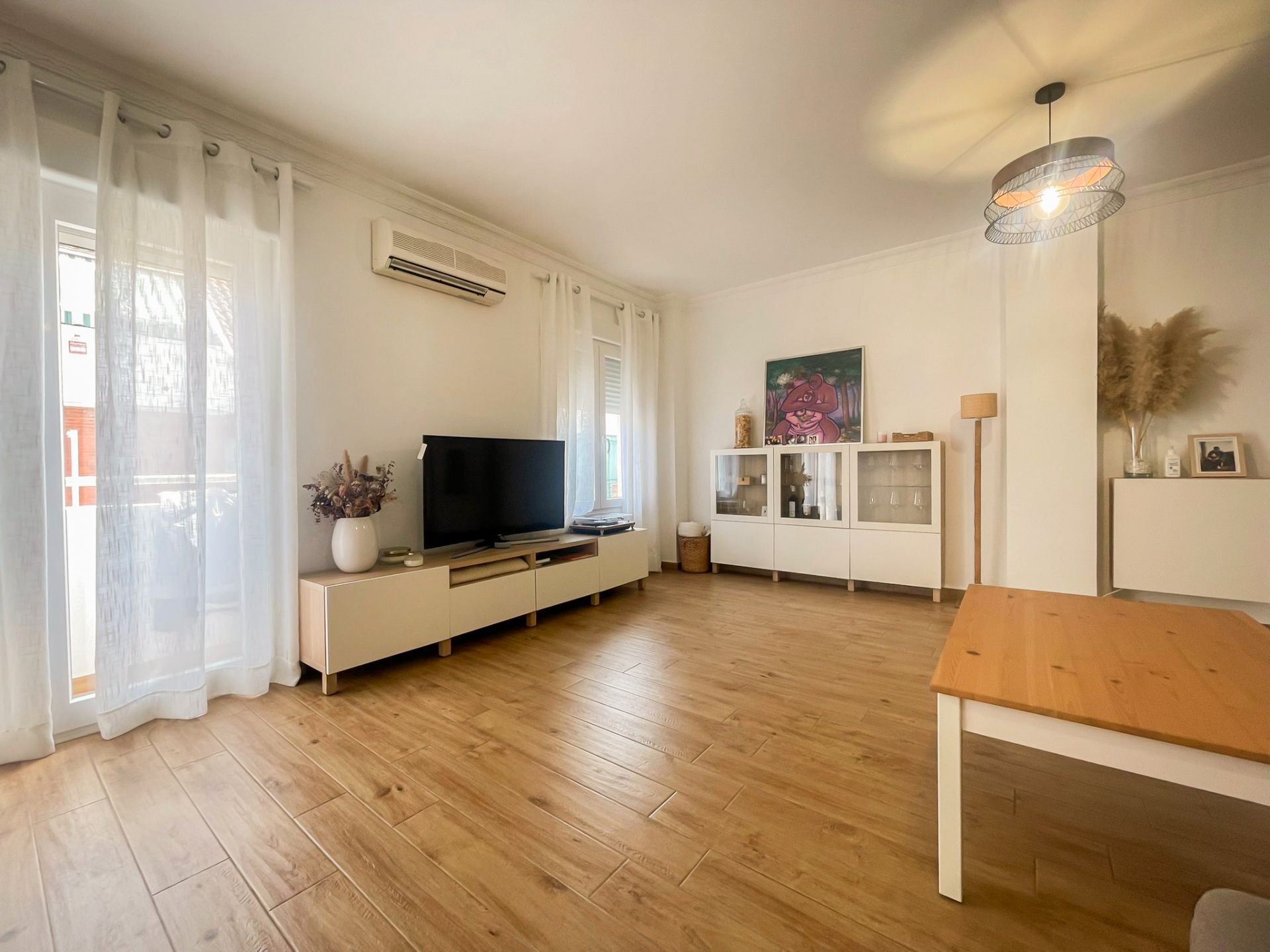 Living room of Flat for sale in  Huelva Capital  with Air Conditioner, Heating and Storage room