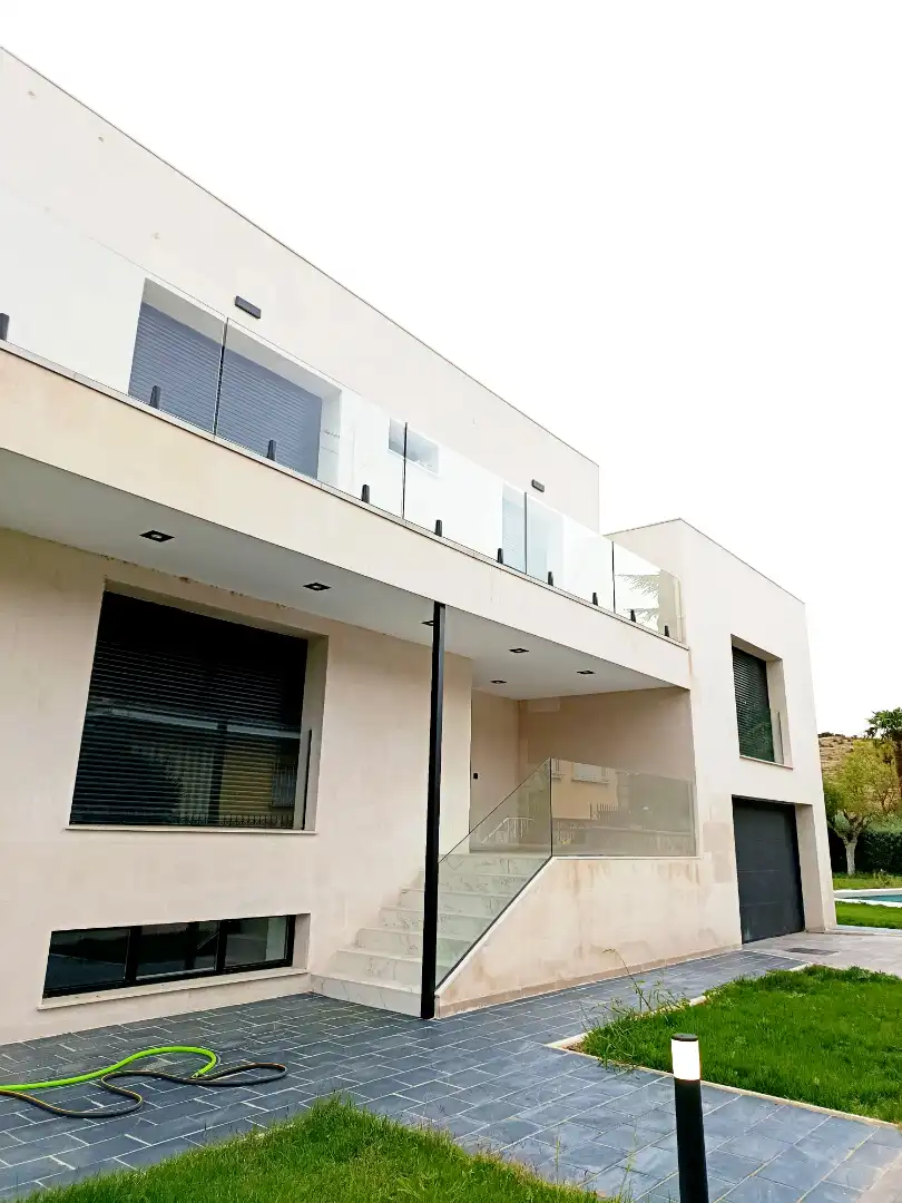 Vista exterior de Casa o chalet en venta en Villamayor con Calefacción, Jardín privado y Terraza