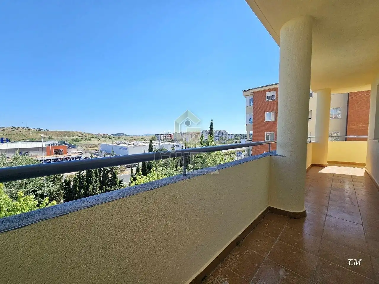 Terraza de Piso de alquiler en Cáceres con Aire acondicionado, Calefacción y Terraza