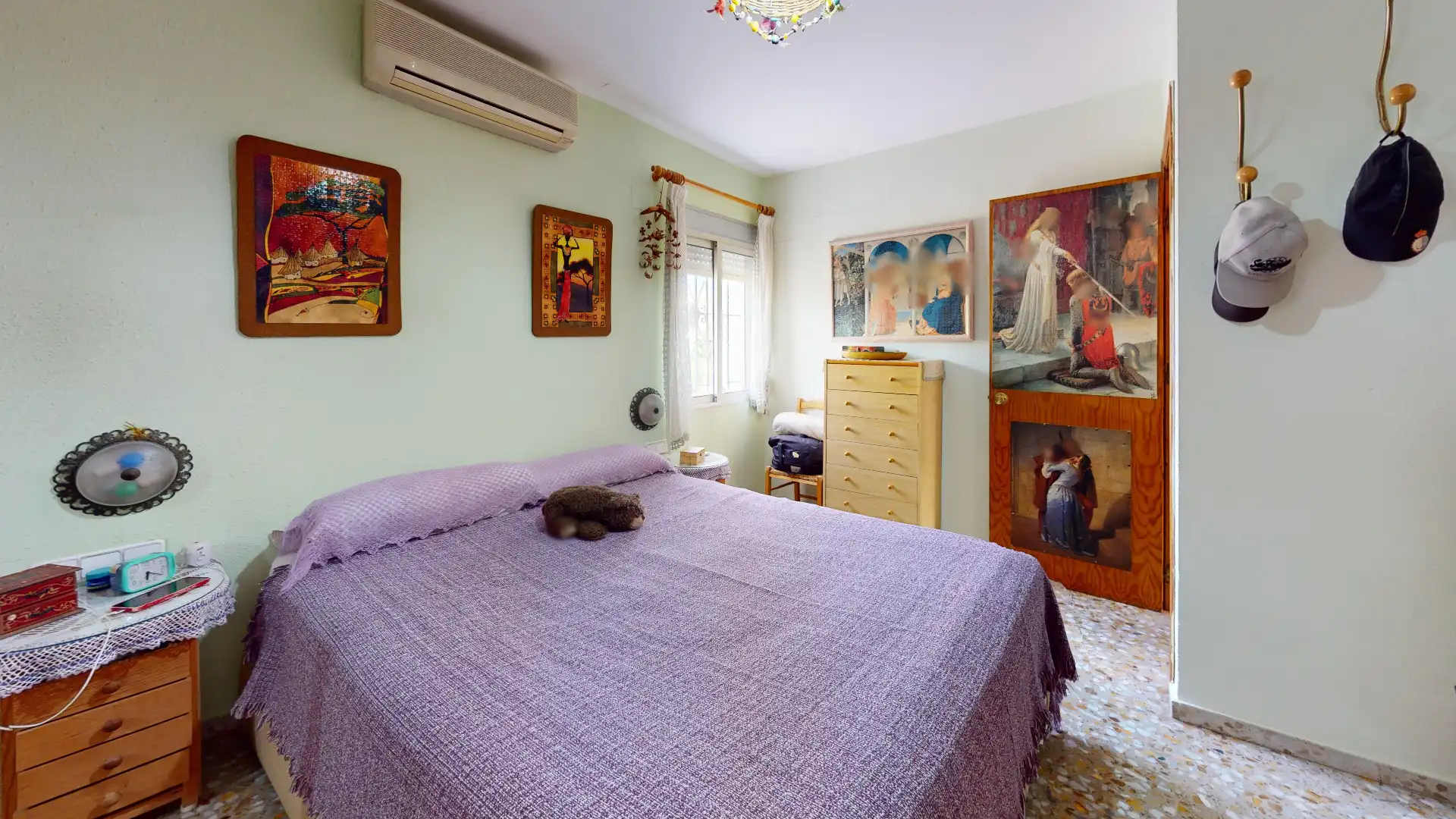 Bedroom of Houses for sale in Elche / Elx  with Air Conditioner, Heating and Private garden