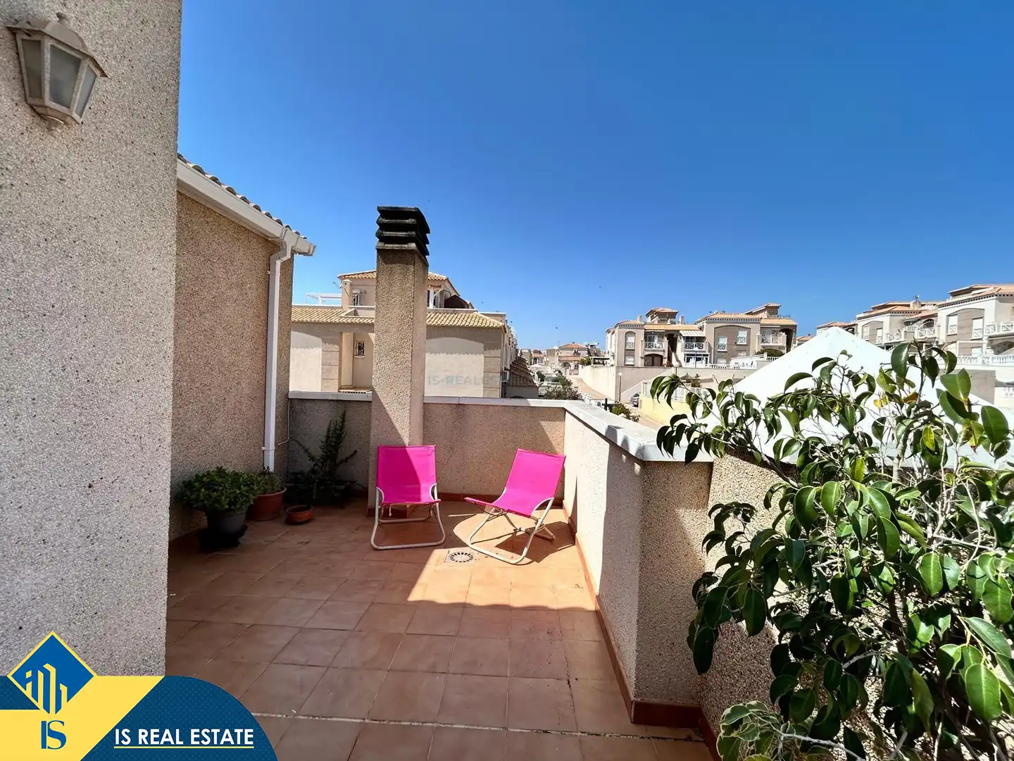 Terrassa de Casa adosada de lloguer en Torrevieja amb Aire condicionat, Calefacció i Jardí privat