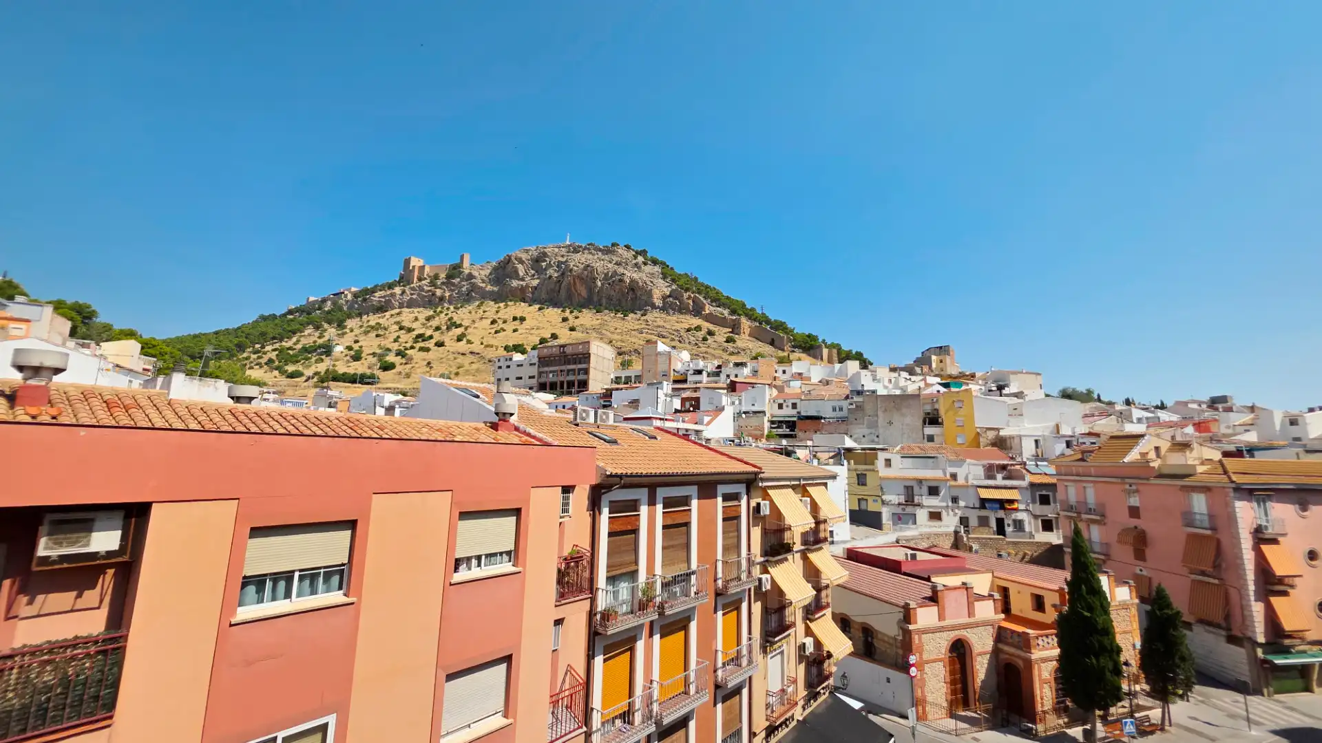 Exterior view of Flat for sale in Jaén  with Air Conditioner, Heating and Terrace