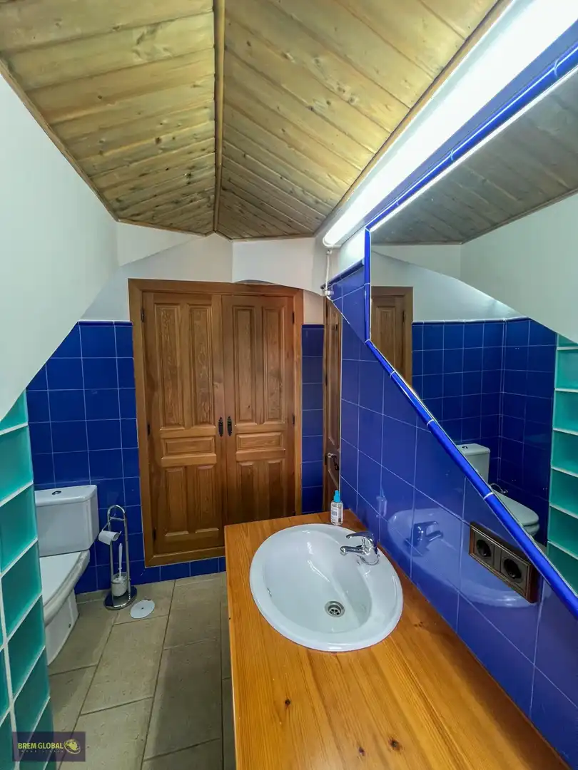 Bathroom of Houses for sale in Navalafuente  with Heating, Private garden and Storage room