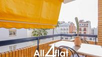 Balcony of Flat to rent in Sitges  with Air Conditioner, Heating and Furnished