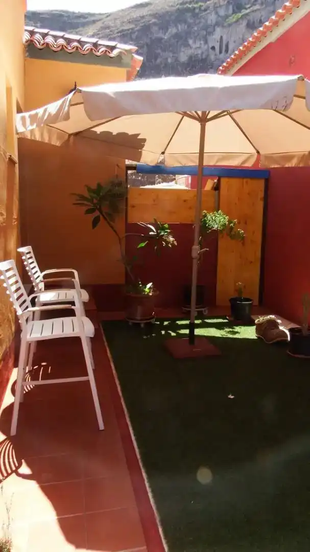 Jardí de Casa adosada en venda en Breña Alta amb Jardí privat, Traster i Moblat