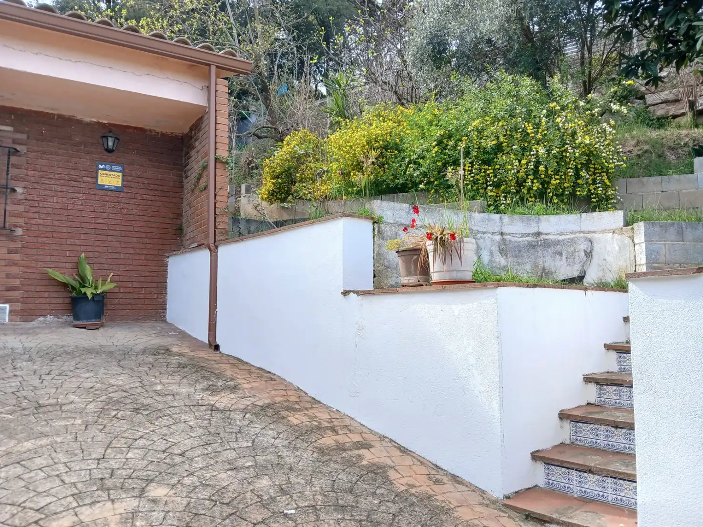 Terrassa de Casa o xalet en venda en Sant Pere de Vilamajor amb Jardí privat, Traster i Moblat