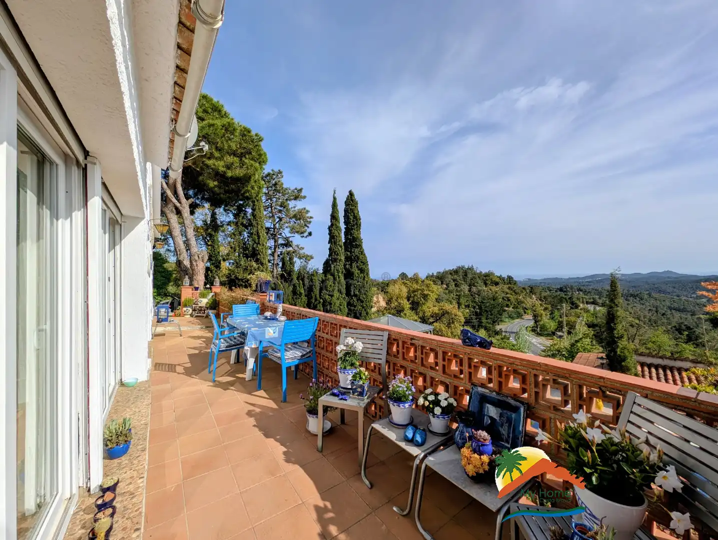 Terrassa de Casa o xalet en venda en Lloret de Mar amb Jardí privat, Terrassa i Piscina