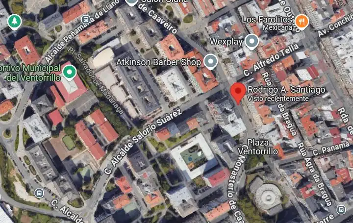 Exterior view of Flat for sale in A Coruña Capital 