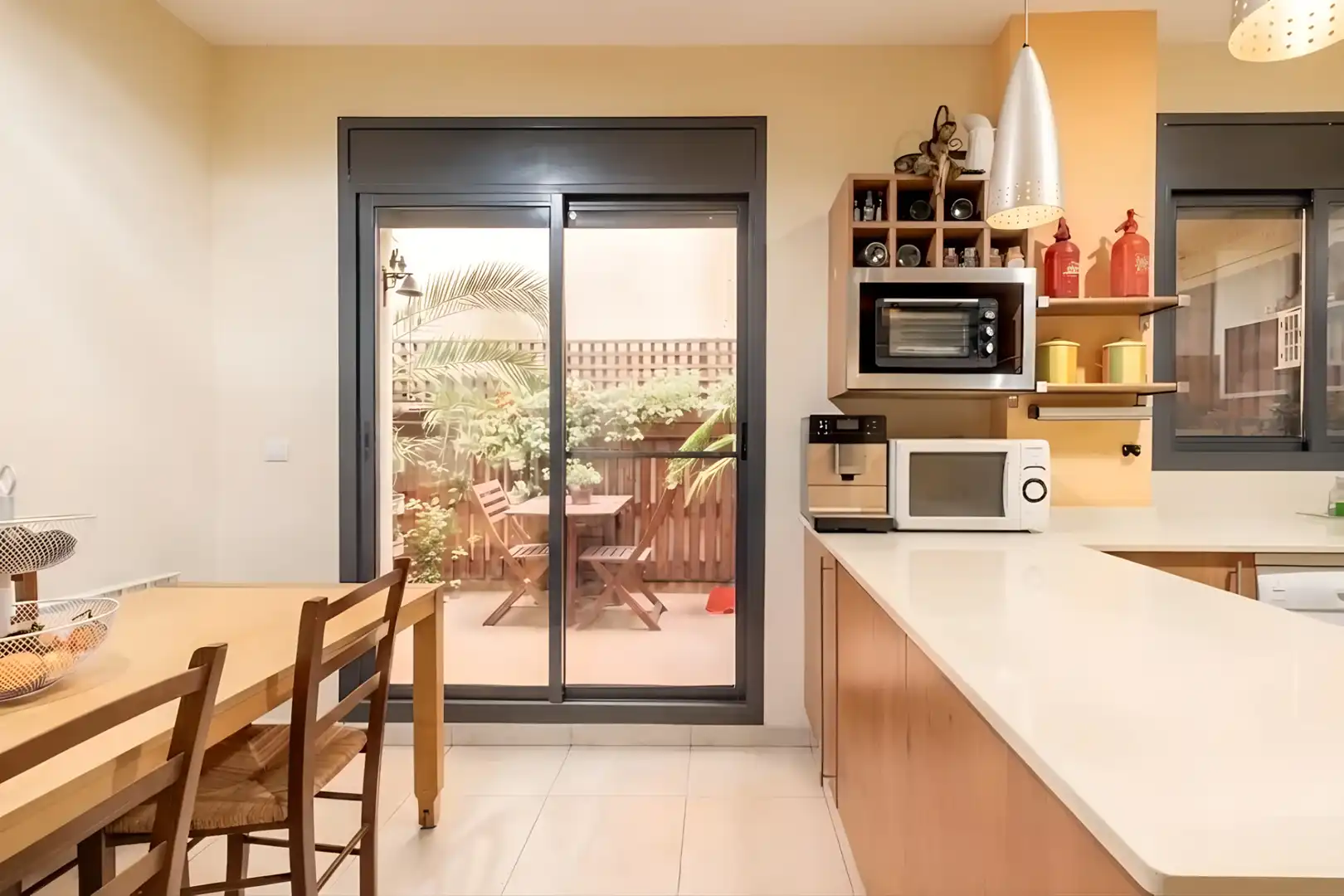 Kitchen of Flat for sale in Sant Cugat del Vallès  with Air Conditioner, Heating and Parquet flooring