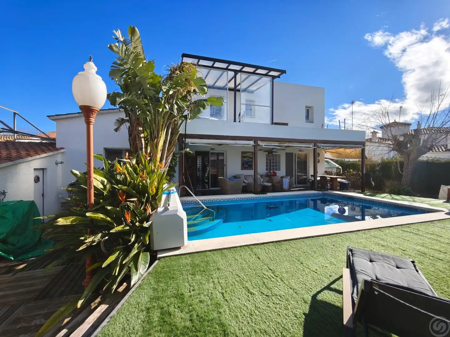 Piscina de Casa o chalet en venta en Empuriabrava con Aire acondicionado, Calefacción y Terraza