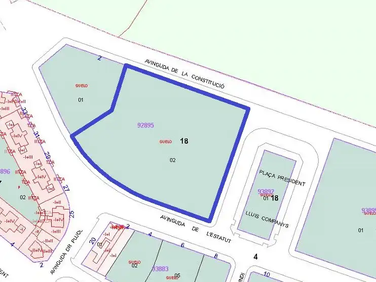 Residential land for sale in Avinguda de la Constitucìó 4, imagen 2