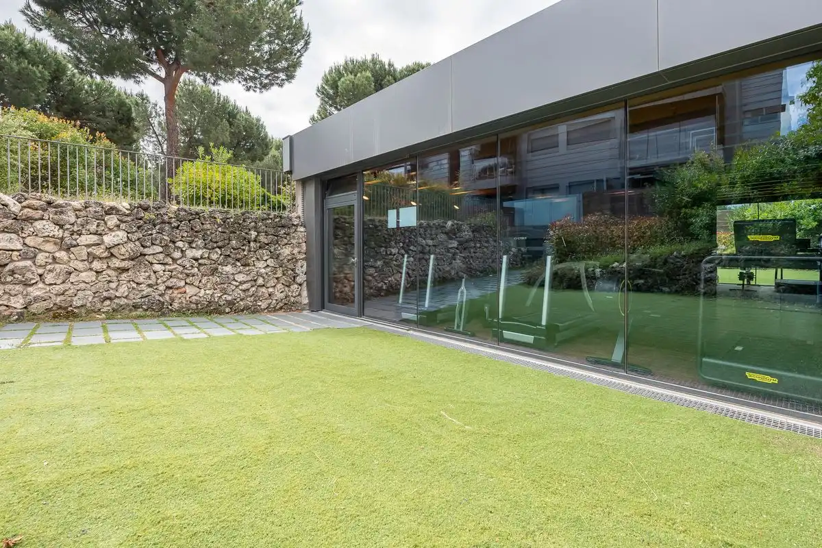 Terrasse von Dachboden zum Verkauf in Majadahonda mit Klimaanlage, Heizung und Privatgarten