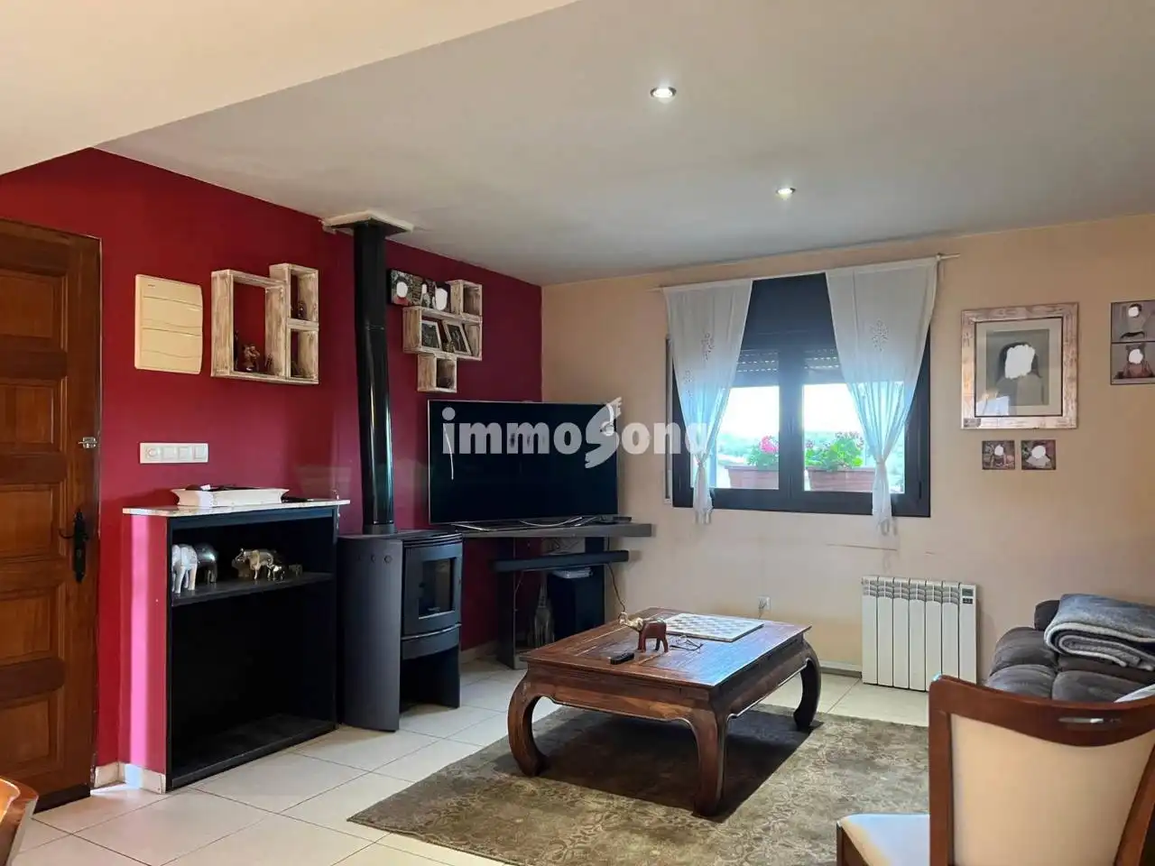 Sala de estar de Finca rústica en venta en Moià con Calefacción