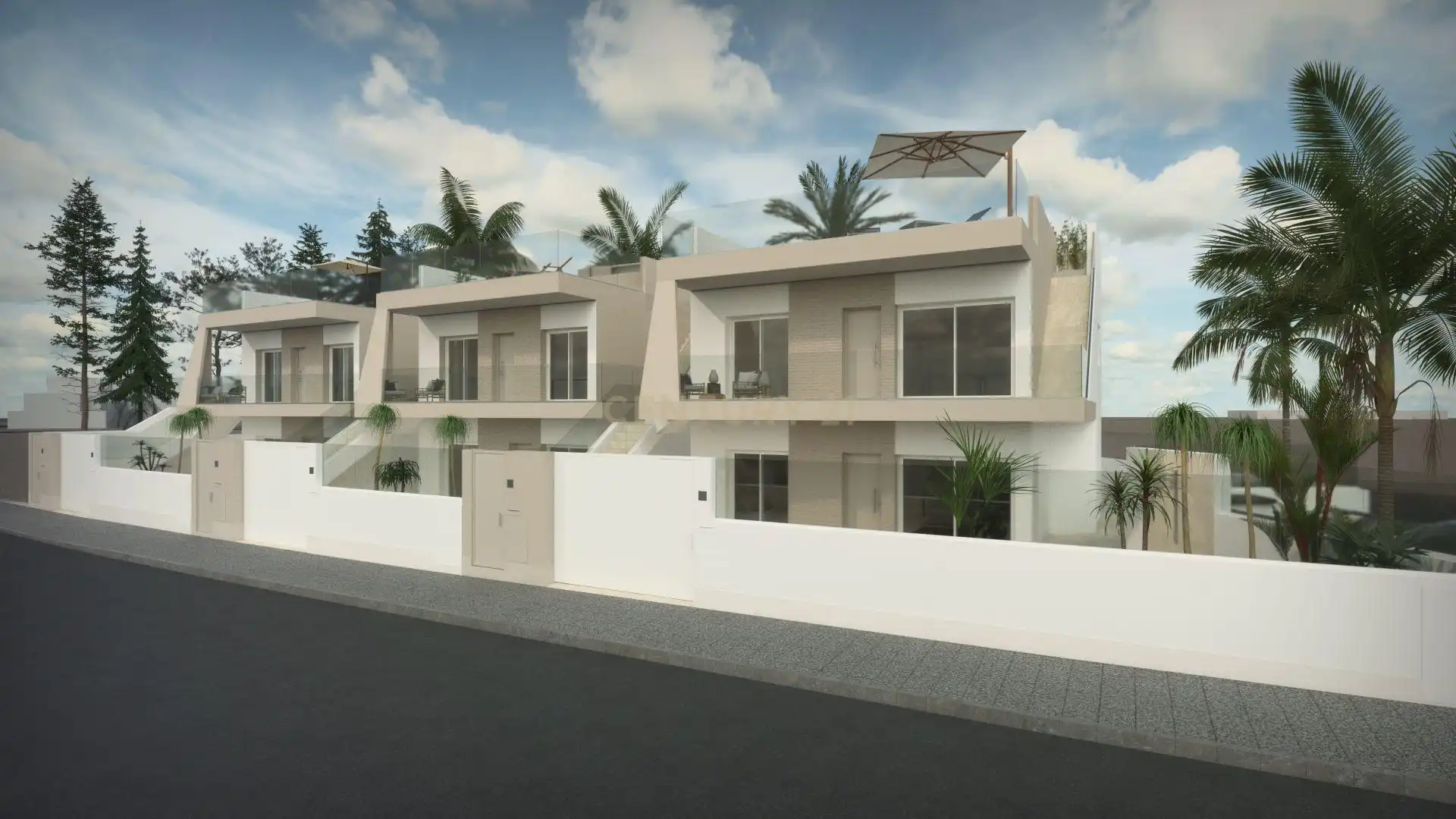 Vista exterior de Apartamento en venta en San Javier con Piscina