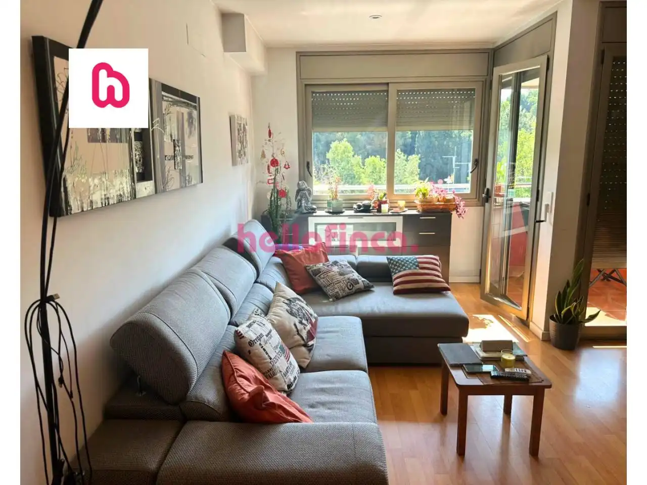 Sala de estar de Dúplex en venta en Sant Joan de Vilatorrada con Aire acondicionado, Calefacción y Parquet