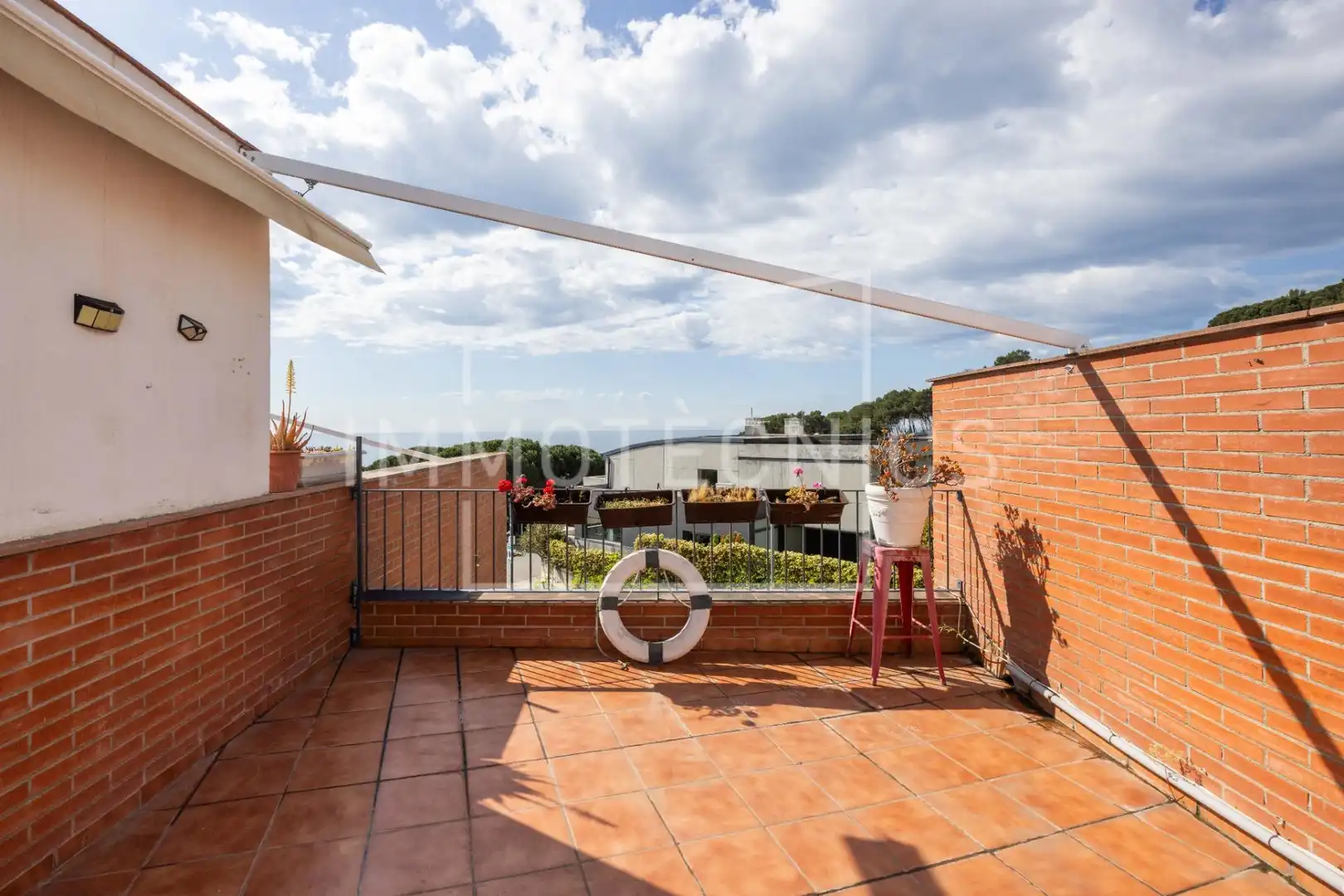 Terrace of Detached homes for sale in Caldes d'Estrac  with Air Conditioner, Heating and Terrace