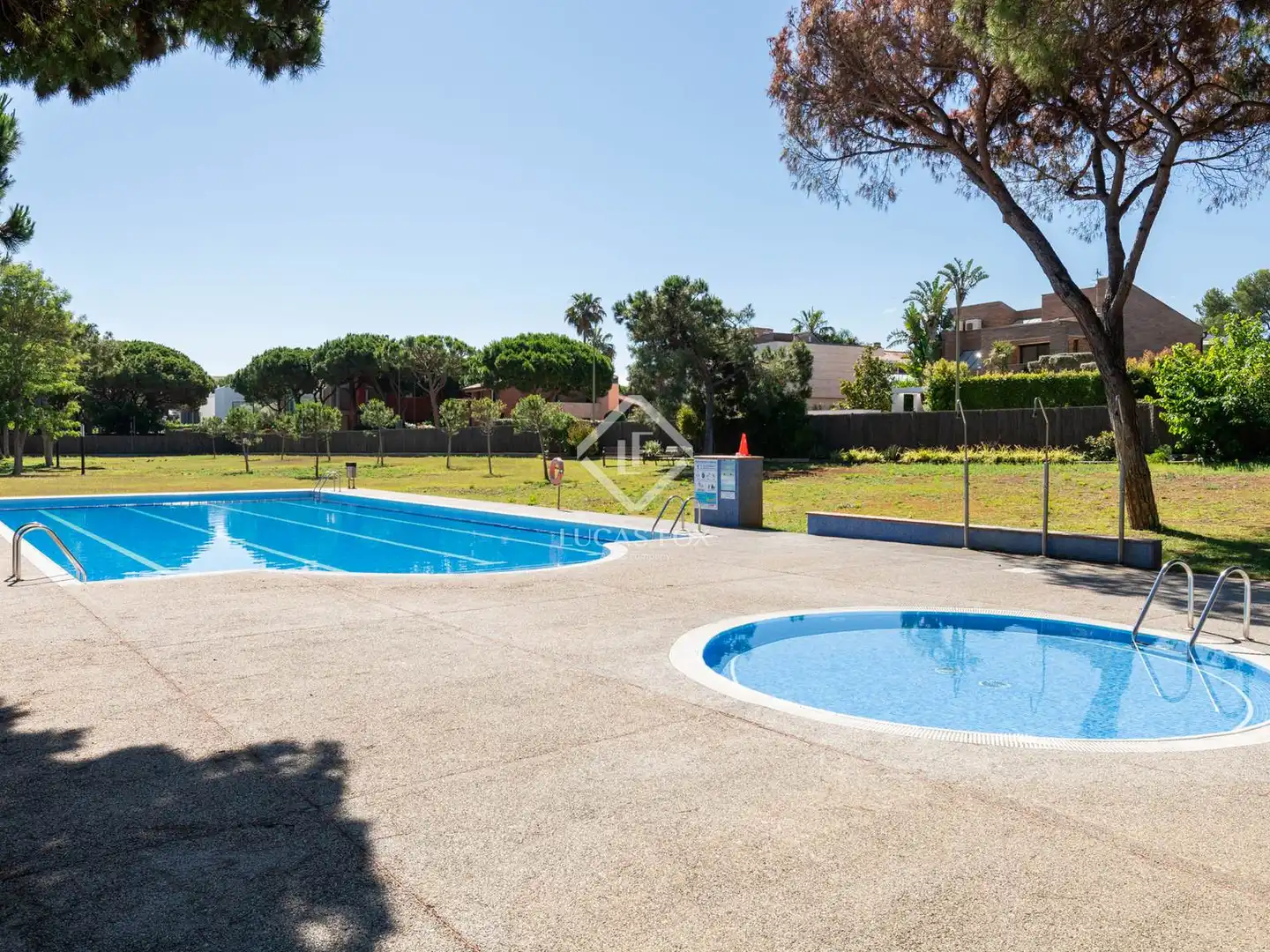 Swimming pool of Attic for sale in Gavà  with Air Conditioner, Private garden and Terrace
