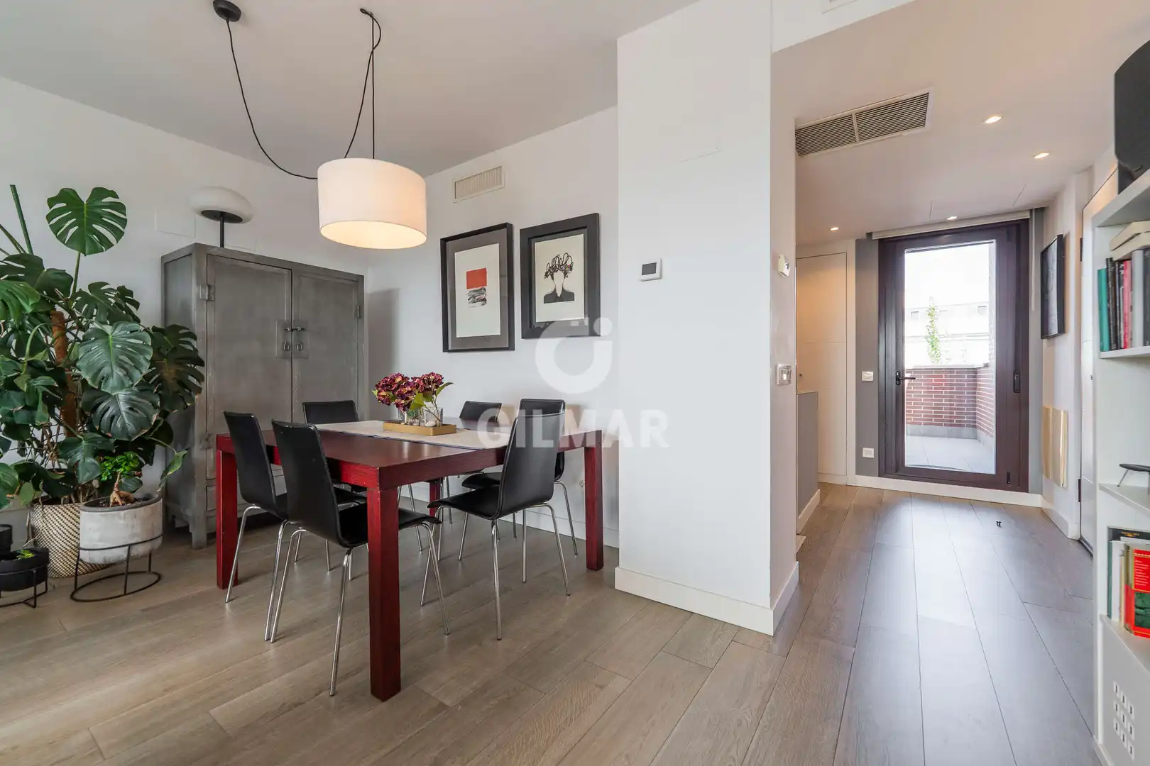 Dining room of Duplexes for sale in Madrid  with Heating, Private garden and Storage room
