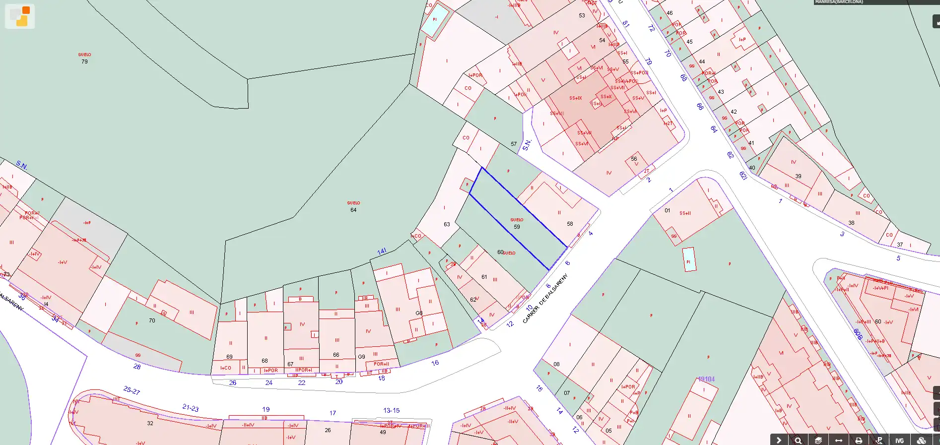 Terreny residencial en venda a Carrer de Balsareny, imagen 2
