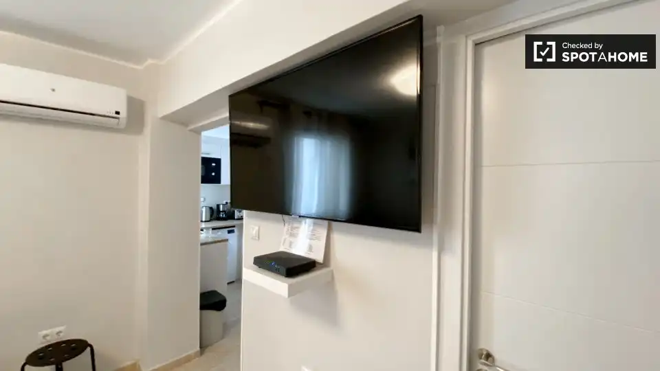 Sala de estar de Piso de alquiler en Mislata con Aire acondicionado, Calefacción y Amueblado