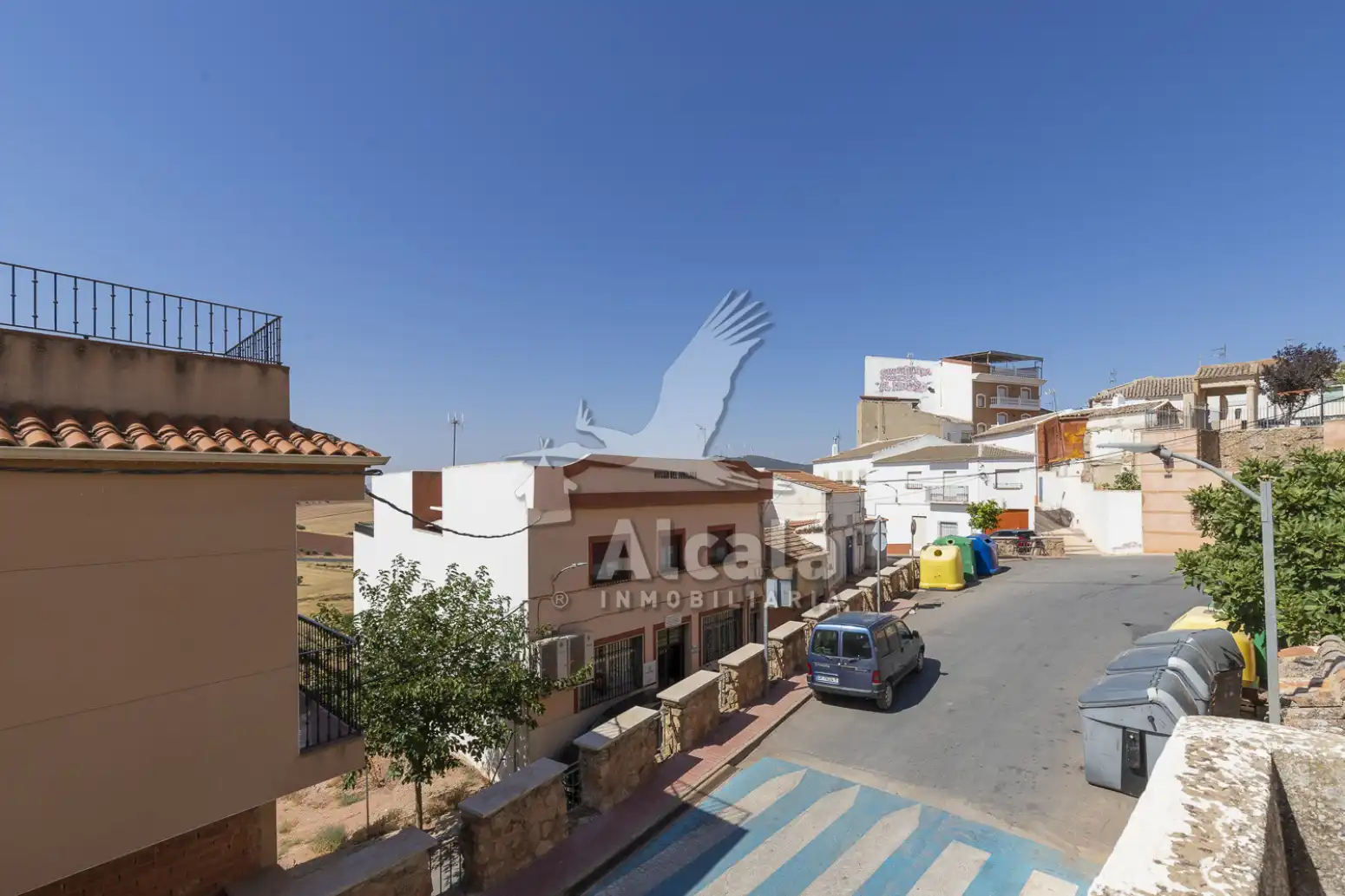 Vista exterior de Casa o chalet en venta en Alhambra con Calefacción y Amueblado