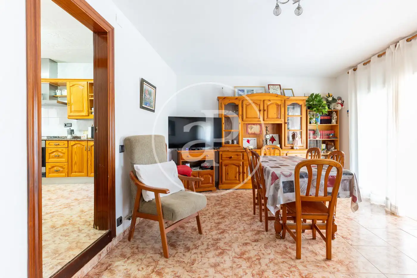 Living room of Flat for sale in Rubí  with Air Conditioner, Heating and Private garden