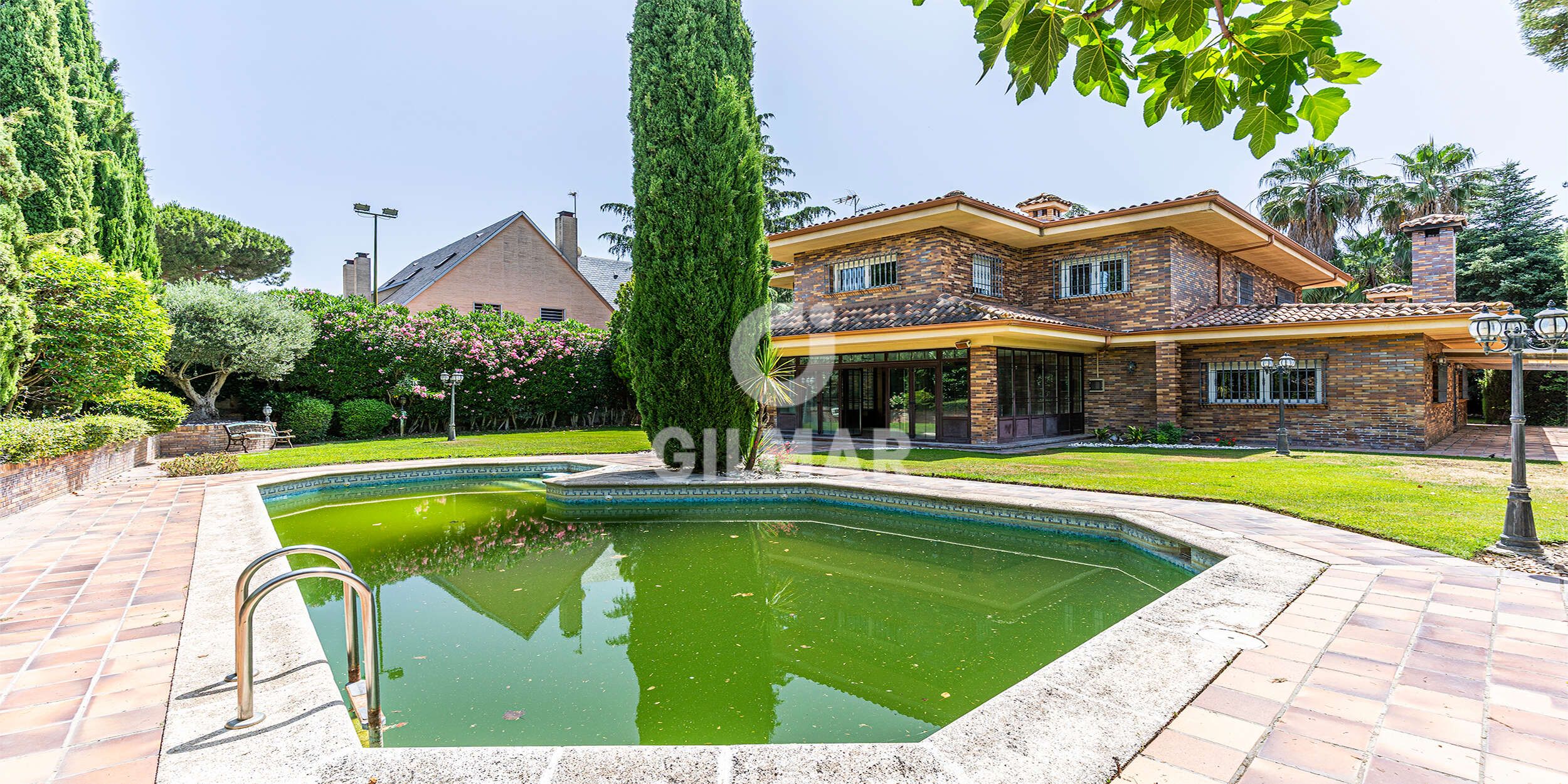 Garden of House or chalet for sale in Villaviciosa de Odón  with Heating, Private garden and Swimming Pool