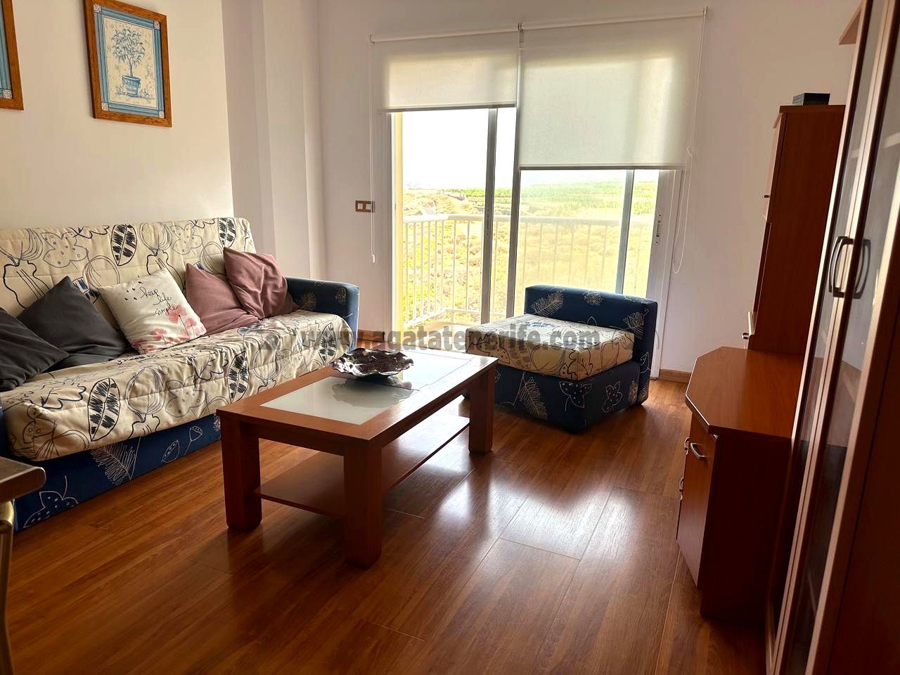 Living room of Flat to rent in Los Silos  with Furnished and Balcony