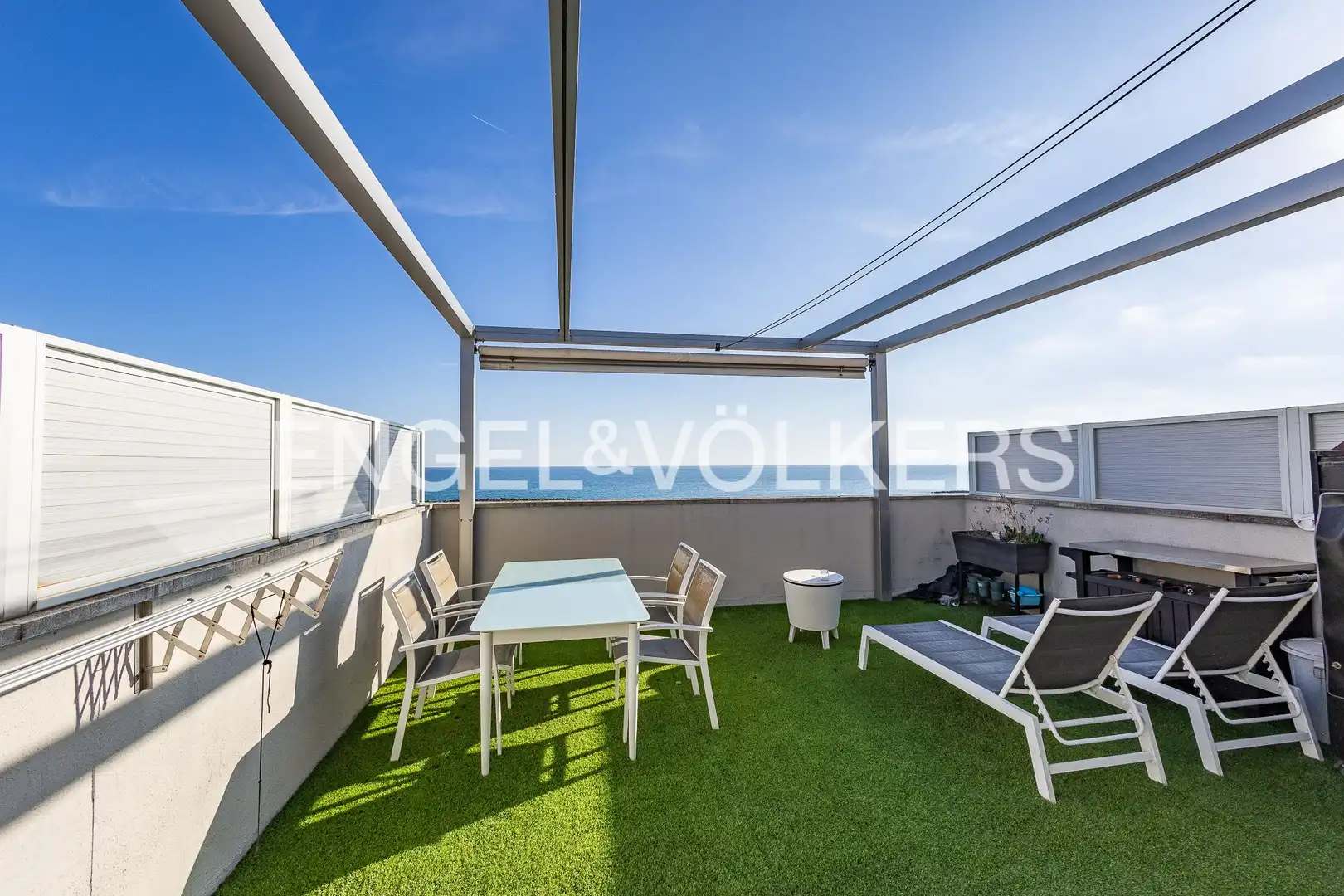 Terrace of Attic for sale in Cubelles  with Air Conditioner, Heating and Private garden