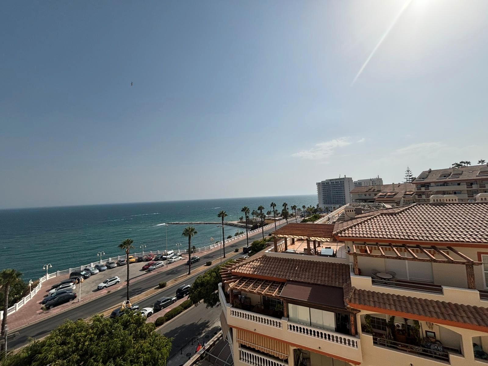 Vista exterior de Apartament de lloguer en Benalmádena amb Aire condicionat, Moblat i Rentadora