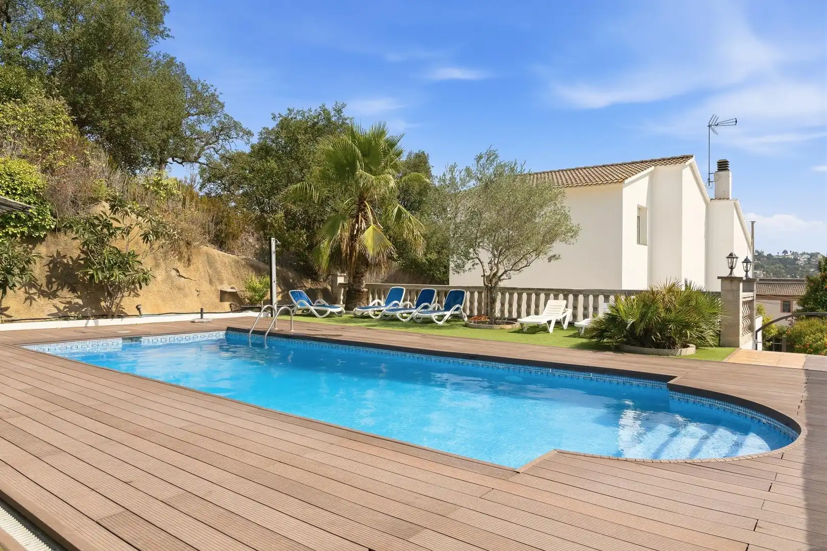 Piscina de Casa o chalet en venta en Vidreres con Aire acondicionado, Calefacción y Jardín privado