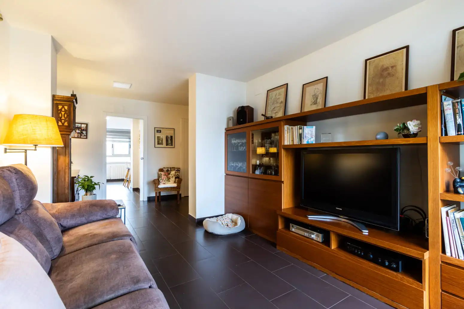 Living room of Attic for sale in Ponent