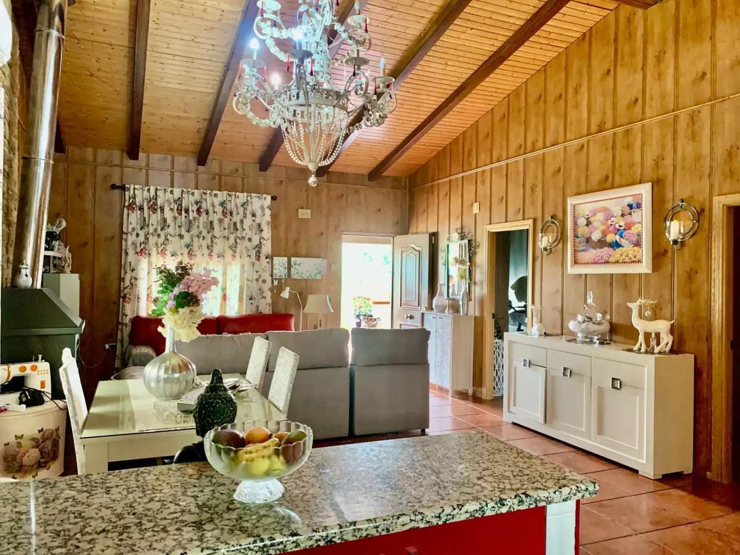 Comedor de Casa o chalet en venta en Lora del Río con Aire acondicionado, Calefacción y Jardín privado