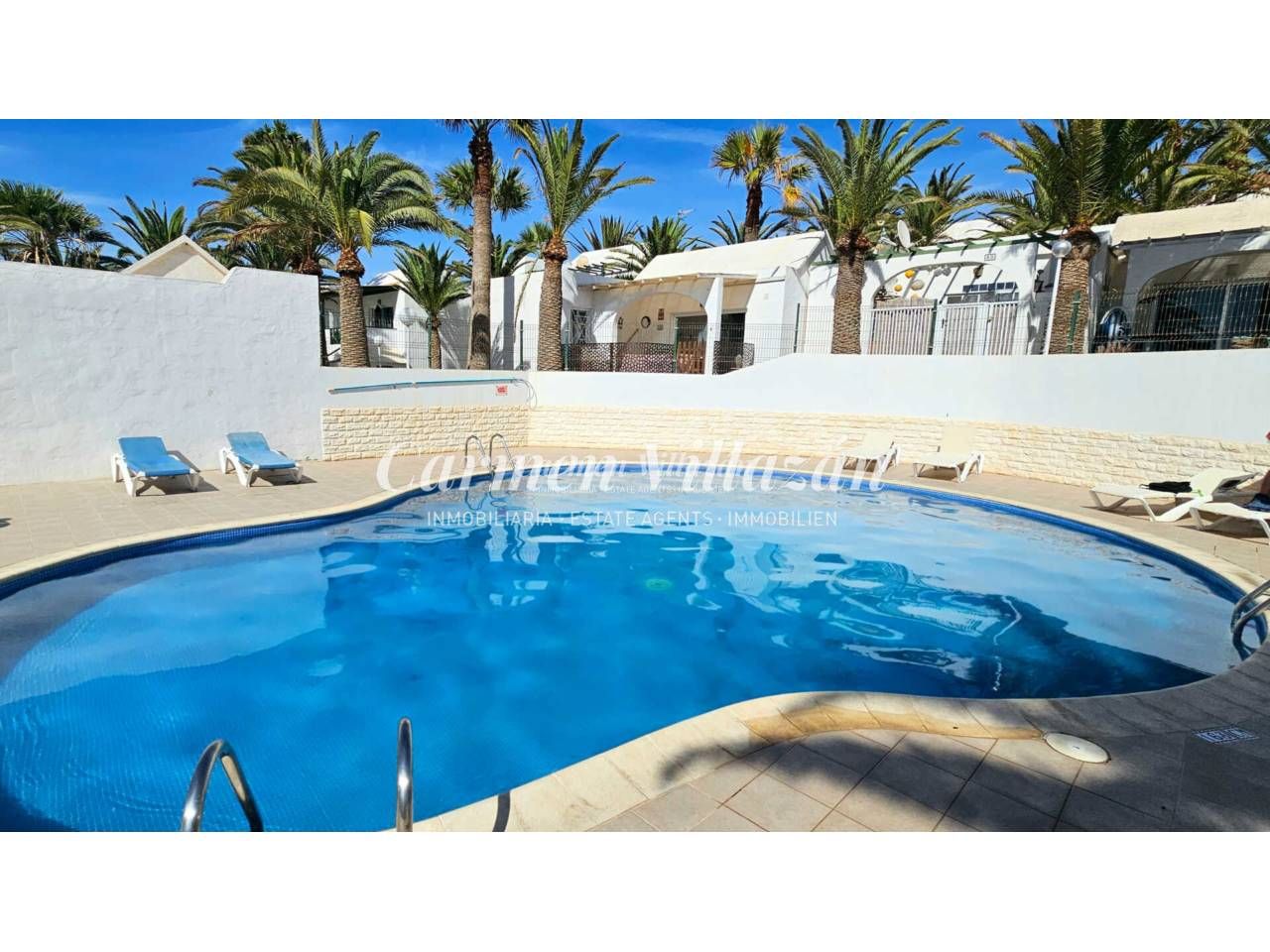 Schwimmbecken von Wohnungen zum verkauf in Pájara mit Terrasse, Möbliert und Gemeinschaftspool