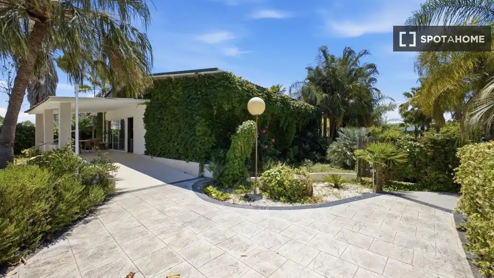Garten von Wohnungen zur untervermieten in Bétera mit Klimaanlage, Terrasse und Möbliert